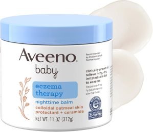 Aveeno Baby Eczema Therapy Night time Body Balm