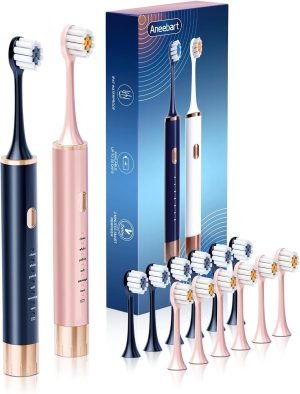 2-Pack Electric Toothbrush 