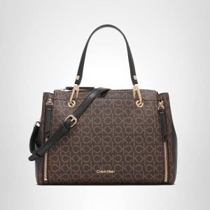 Calvin Klein Bubble Lamb Novelty Organization Satchel