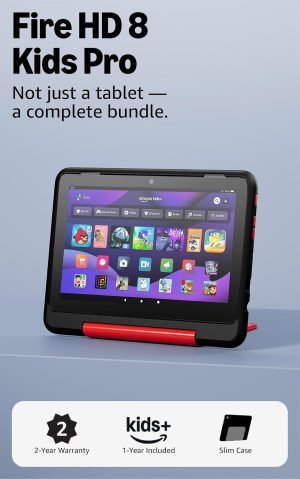 Amazon Fire HD 8 Kids Pro Tablet (Newest Model) 