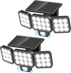 Solar Lights Outdoor Flood Light 