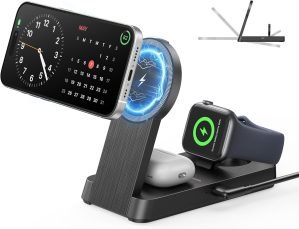 3-in-1 Magnetic Wireless Charging Station for iPhone