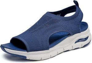 Skechers Arch Fit City Catch Slip-On Sandals 