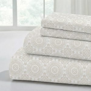 Modern Threads Printed King Size Bedsheet