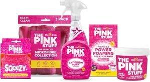 The Pink Stuff Bathroom Cleaning Kit 