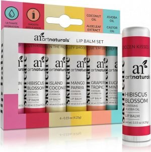 ArtNaturals Beeswax Lip Balm Gift Set