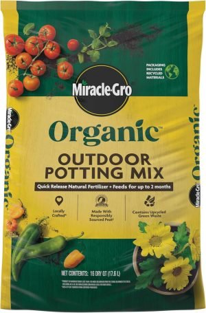 Miracle-Gro Organic Outdoor Potting Mix 