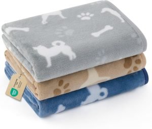 3-Pack Dog Blanket 