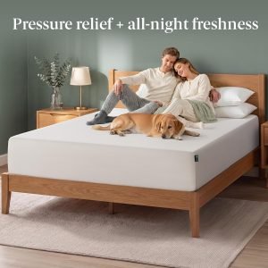 ZINUS 12″ King Green Tea Memory Foam Mattress