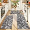 Washable Kitchen Rug Set – 3-Piece