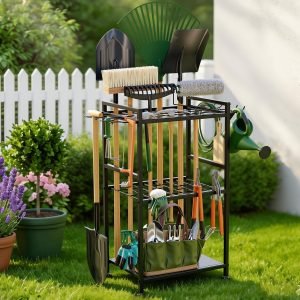 Garden Tool Organizer with Feet 