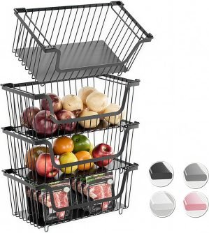 4-Piece Multipurpose Storage Basket Set