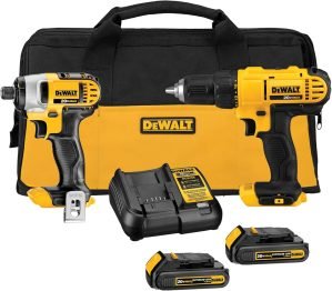 DEWALT 20V MAX Drill & Impact Driver Combo Kit 