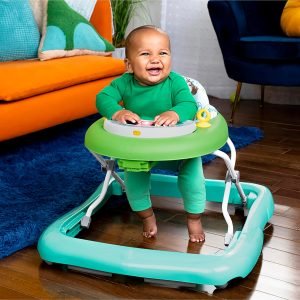 Bright Starts Tiny Trek 2-in-1 Baby Activity Walker with -Toy Station