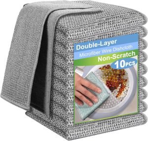 Microfiber Wire Dishcloth 