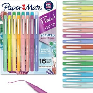 Paper Mate Flair Nature Escape Scented Felt Tip Pens