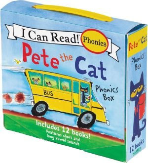 Pete the Cat 12-Book Phonics Fun Set 
