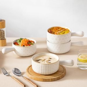 Soup Bowls with Handles