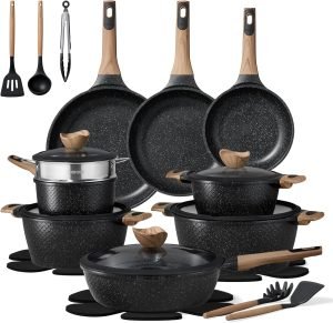 CAROTE 26PCS Pots and Pans Set