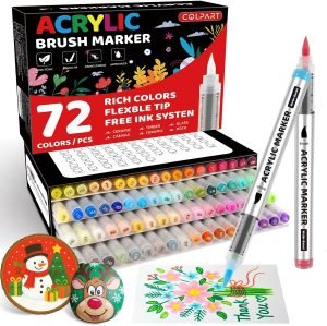 72 Colors Acrylic Paint Markers