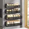 SONGMICS Magnetic Spice Rack Set (4-Pack) 