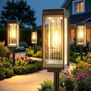 8-Pack Solar Pathway Lights 