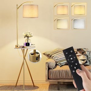 Floor Lamp with Table 