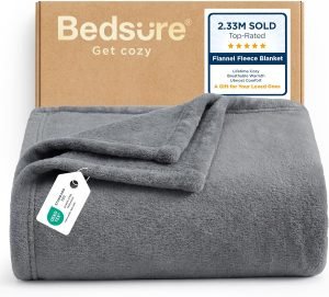 GentleSoft Fleece Throw Blanket 