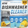 Dishwasher Cleaner & Deodorizer Tablets – 24 Pack