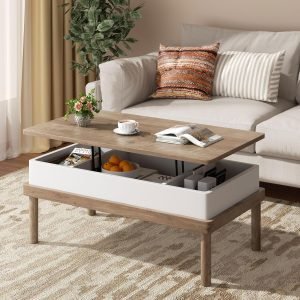 Lift Top Coffee Table with Hidden Compartment