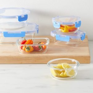 Amazon Basics Glass Food Storage Containers