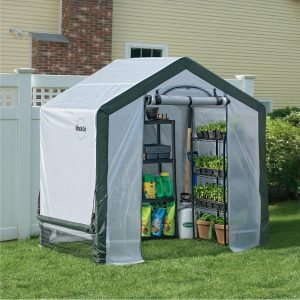 Miracle Gro Outdoor Mini Walk-in Greenhouse Plant Tent