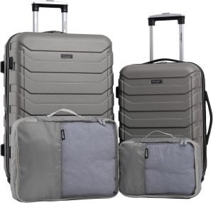 Wrangler 4-Piece Miami Luggage Set 