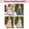 Women Floral Corset Dress
