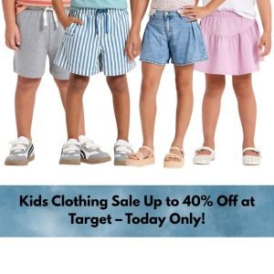 Kids Clothing Sale Up to 40% Off at Target – Today Only!