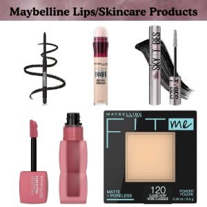 Maybelline Lips/Skincare Products