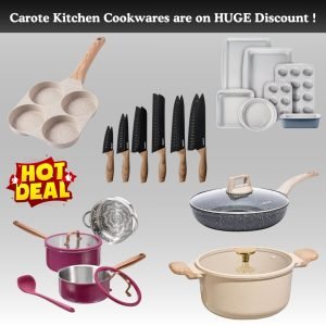 Carote Kitchen Cookwares are on HUGE Discount !