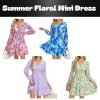 Summer Floral Mini Dress  2026 