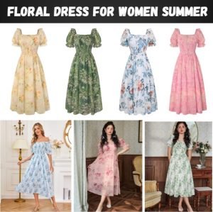 Floral Dress for Women Summer