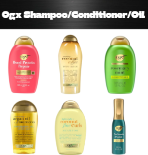 OGX Shampoo, Conditioner & Hair Oil Deal! 