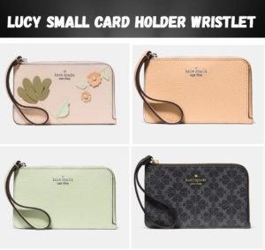 Lucy Small Card Holder Wristlet