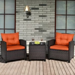 Costway 3 PCS Patio Rattan Furniture Set At Walmart !!