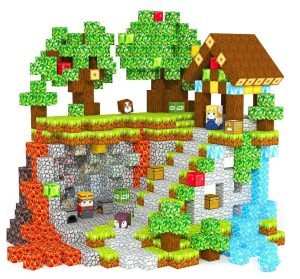Magnetic Blocks 100 Pack