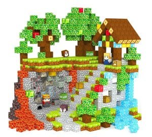 Magnetic Tiles Building Blocks