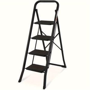 Primy 4 Step Ladder, Folding Step Stool