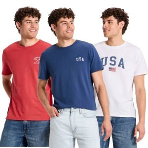 Men’s Short Sleeve ‘USA’ Graphic T-Shirt