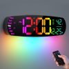Large Digital Wall Clock 