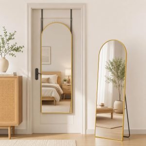 Arched Full Length Floor Mirror