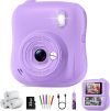 Instant Print Camera for Kids