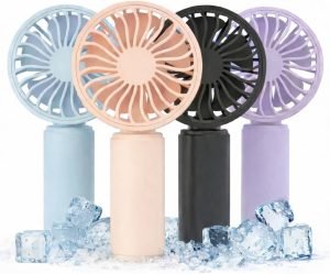 4-Pack Mini Handheld Fan